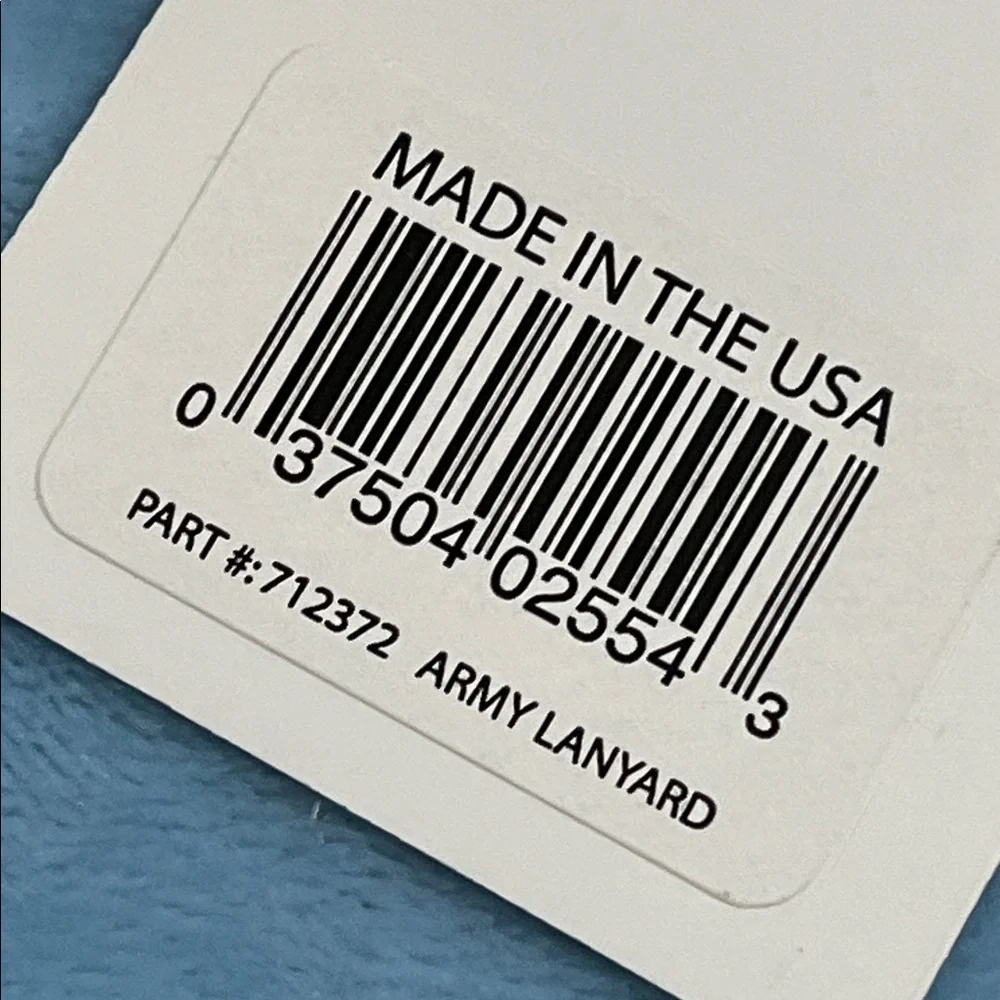 🇺🇸 NEW U.S. ARMY Lanyard – Official Licensed – Made in USA